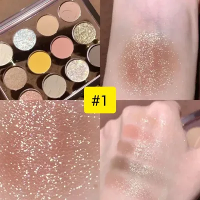 Glitter Eyeshadow Palette 12 Colors